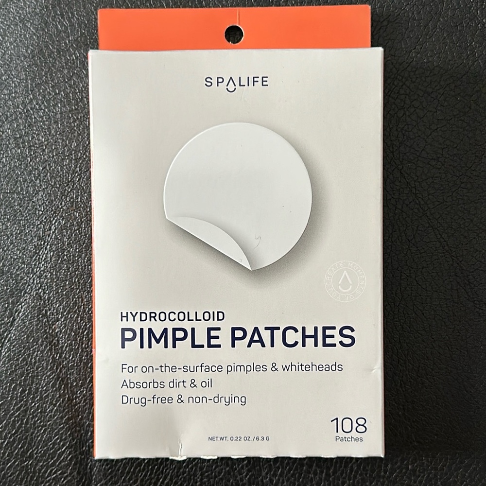Brand new spa life hydrocolloid pimple patches